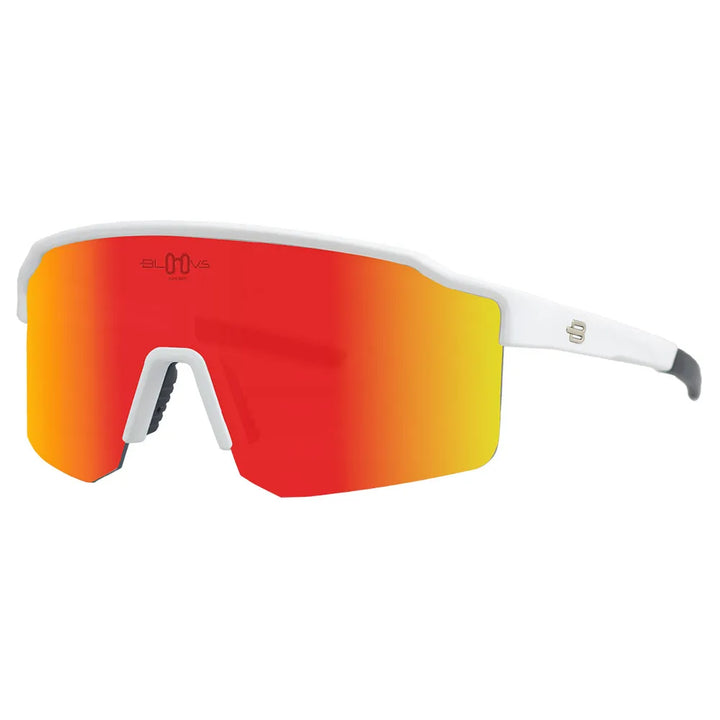 BLOOVS Taroko White Orange Mirror Polarized