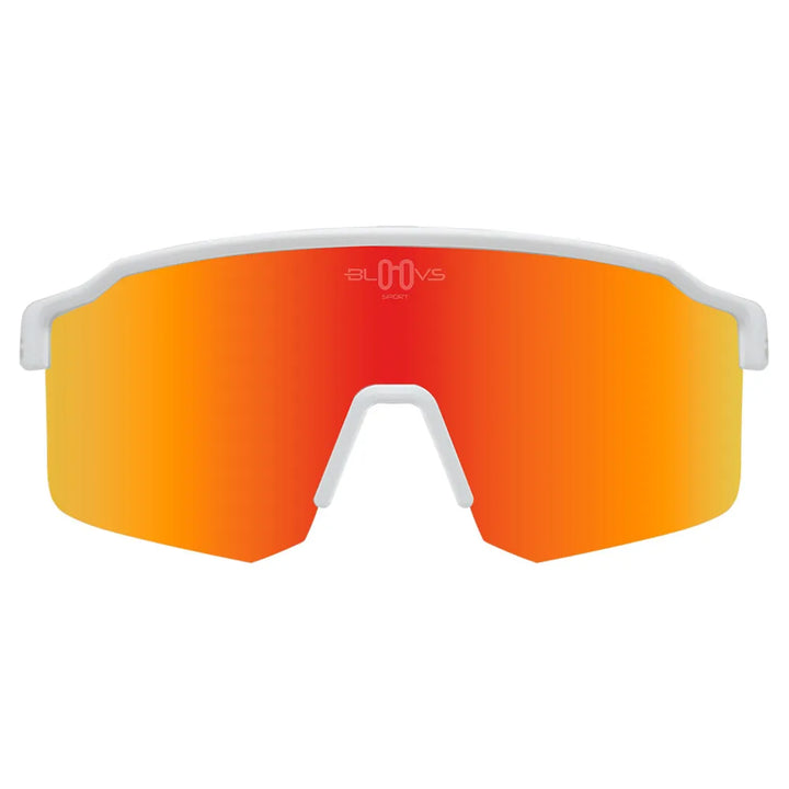 BLOOVS Taroko White Orange Mirror Polarized
