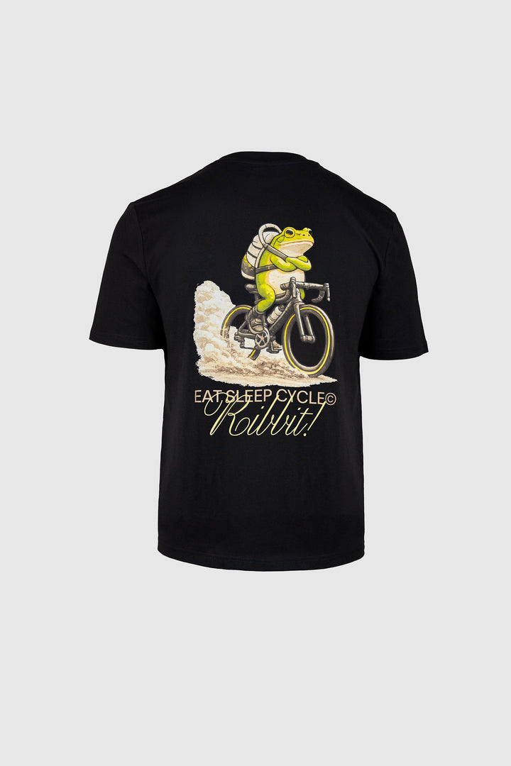 Girona Bedrucktes Fahrrad-T-Shirt - Braun
