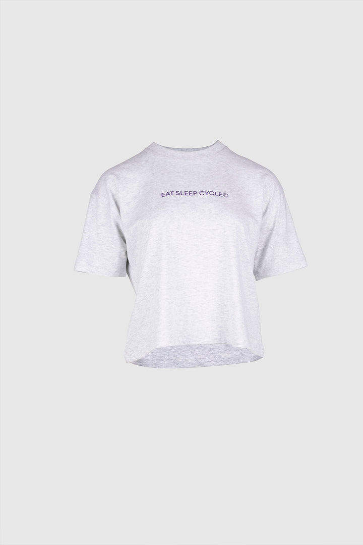 Camiseta ESC para mujer con rueda - Gris