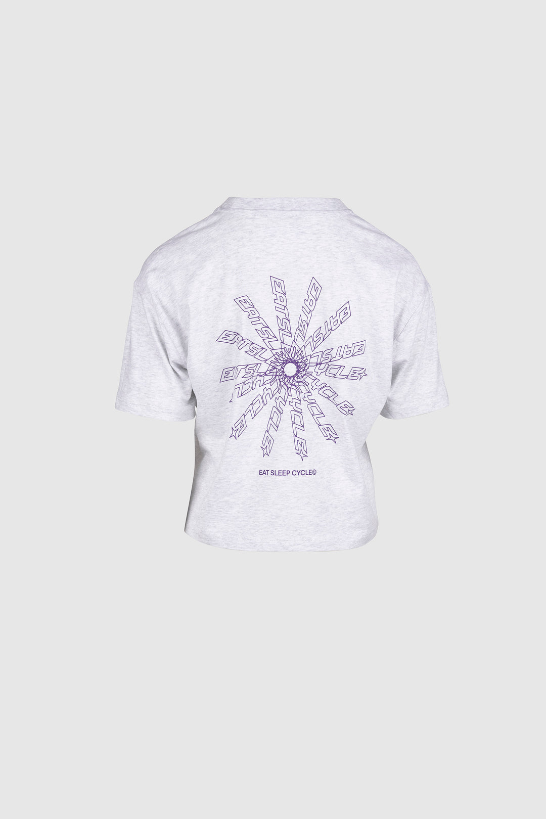 Camiseta ESC para mujer con rueda - Gris