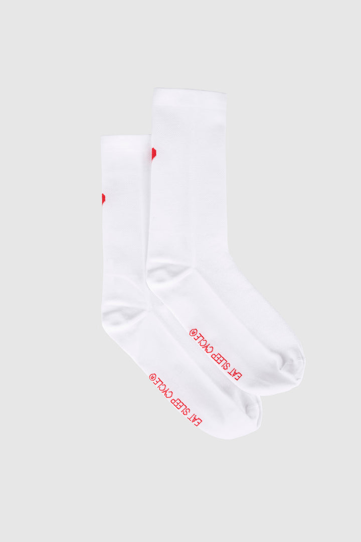 Mitjons amb logotip de cor Love Eat Sleep Cycle