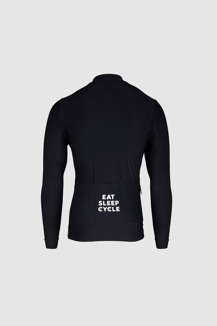 Eat Sleep Cycle Long Sleeve Jersey - Nero