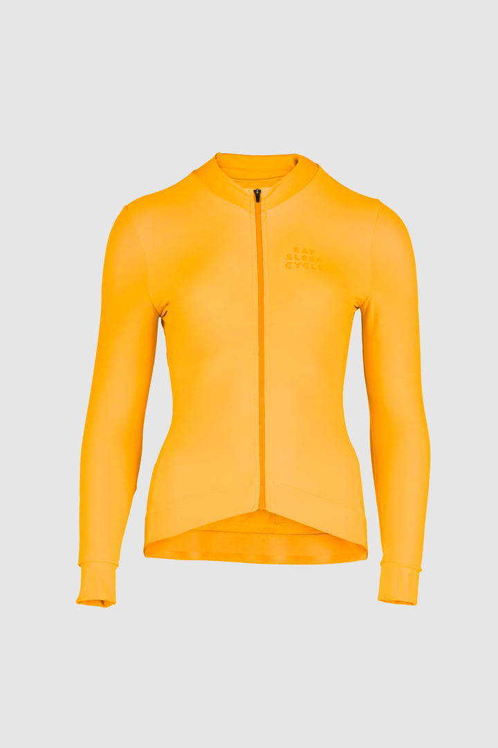 Eat Sleep Cycle Maillot à manches longues pour femmes - Flan