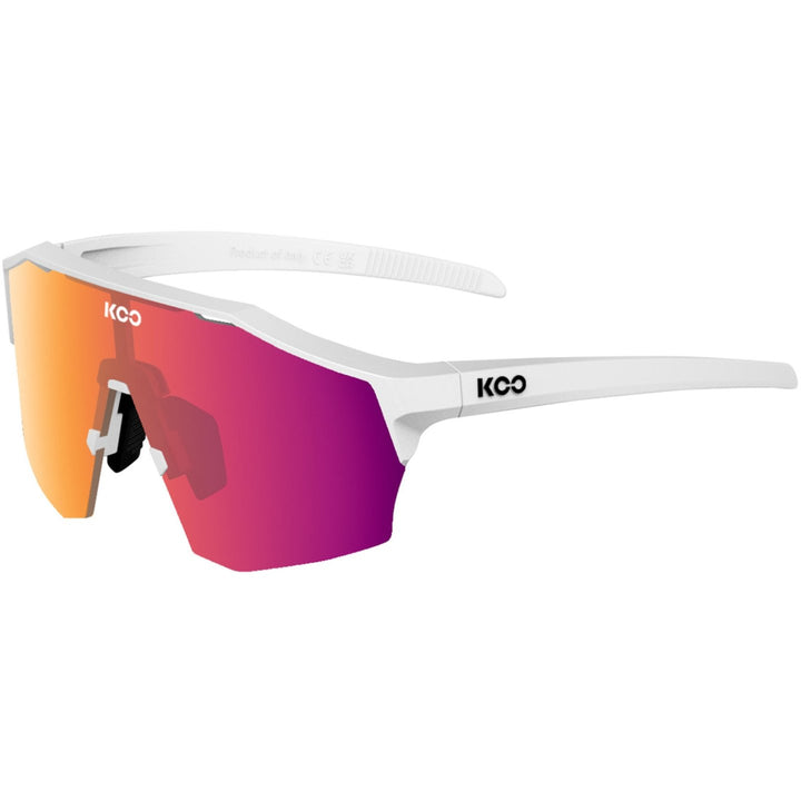 KOO ALIBI White Matt | Photocromic Fuchsia Mirror
