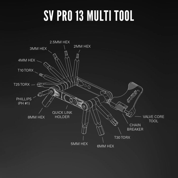 Lezyne SV Pro Multi Tool - #13