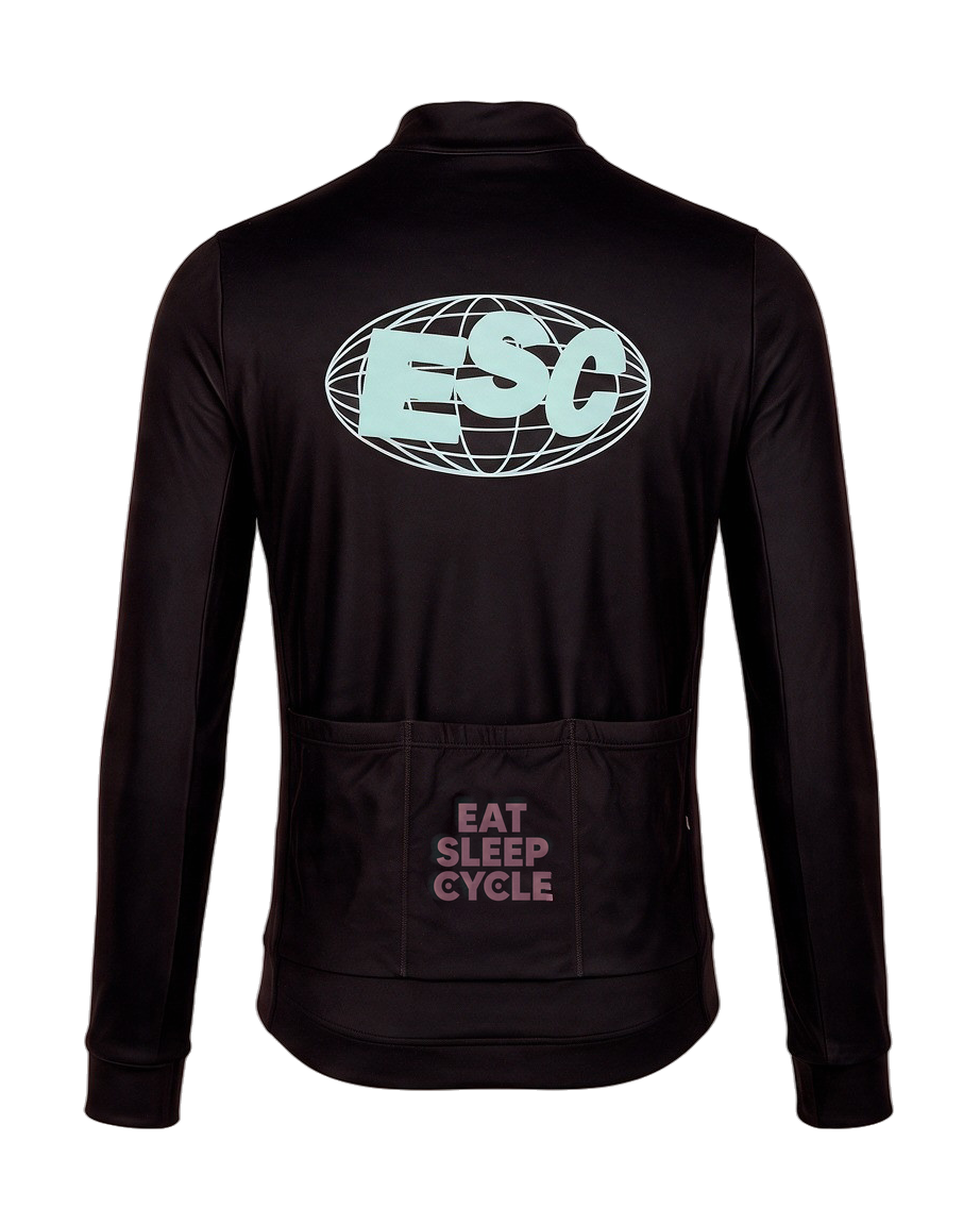 Maglia termica a manica lunga ESC - Cioccolato