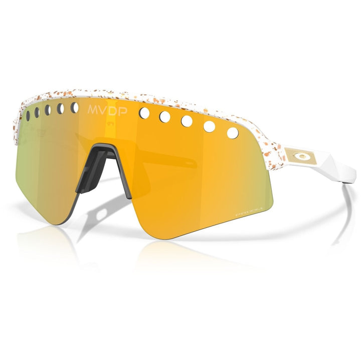 Oakley Sutro Lite Sweep - MVDP Red/Gold Splatter - Prizm 24k