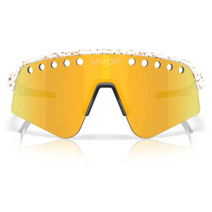 Oakley Sutro Lite Sweep - MVDP Red/Gold Splatter - Prizm 24k