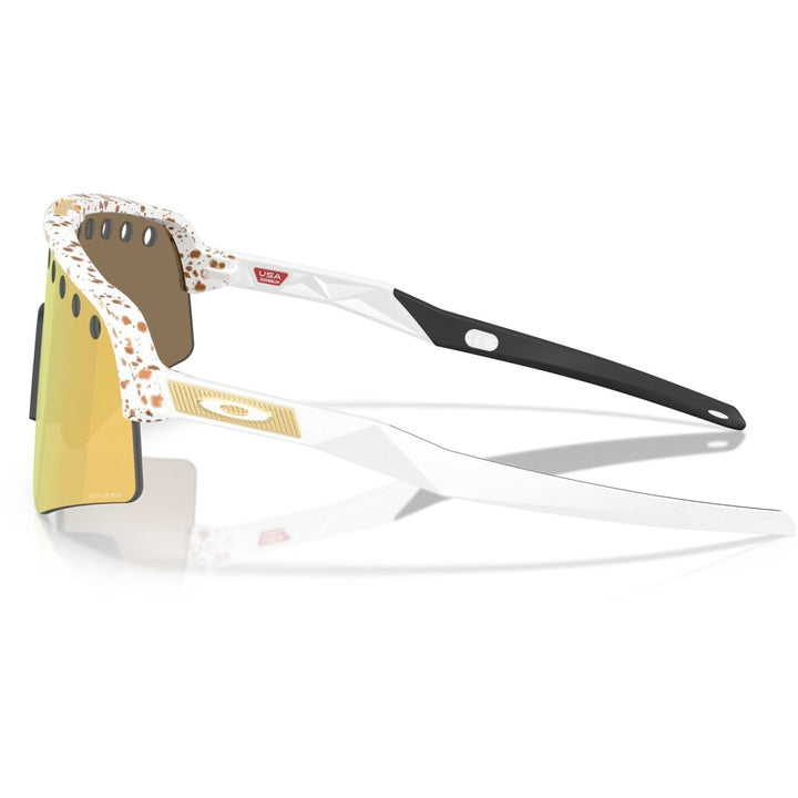 Oakley Sutro Lite Sweep - MVDP Red/Gold Splatter - Prizm 24k