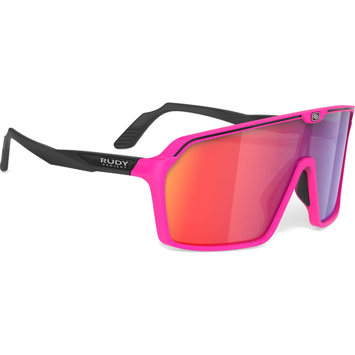 Rudy Project SPINSHIELD Pink Fluo Black Matte Mls Red