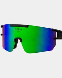 BLOOVS ZONCOLAN MATTE BLACK- BLUE LENS