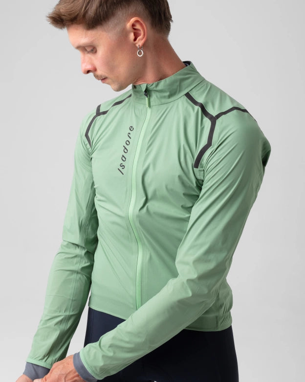 Isadore Signature Rain Jacket - Basil