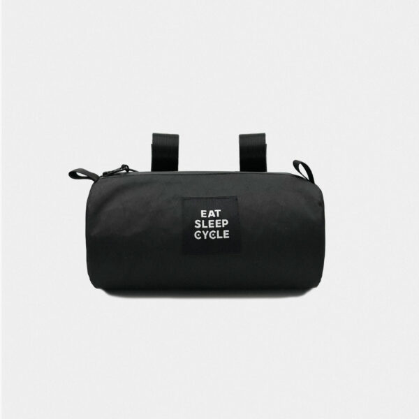 Eat Sleep Cycle Handlebar Bag Black