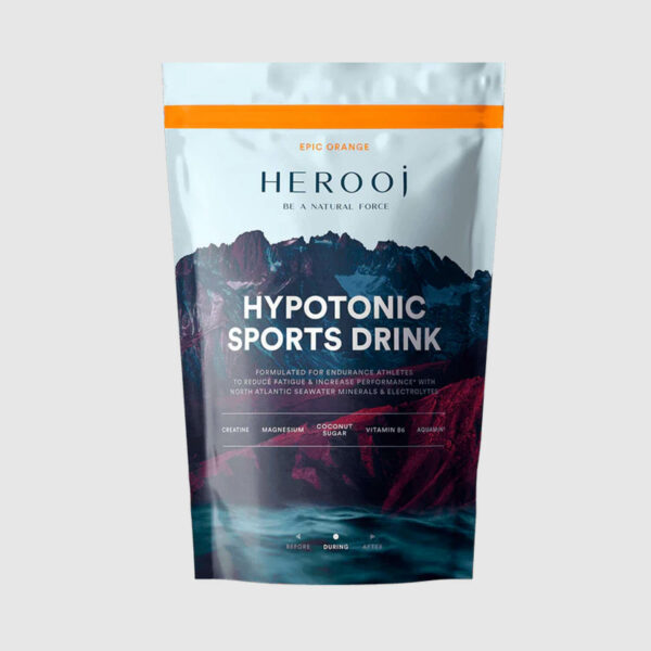 Herooj Hypotonic Sports Drink 1kg Epic Orange 1