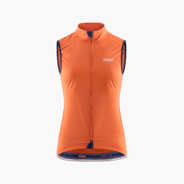 PEdALED Women s Essential Windproof Vest Bombay Brown