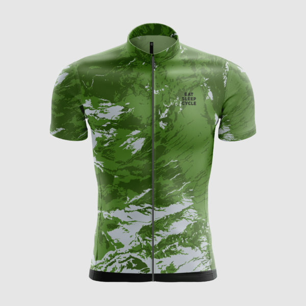 Eat Sleep Cycle Lux Jersey Olot Green 1
