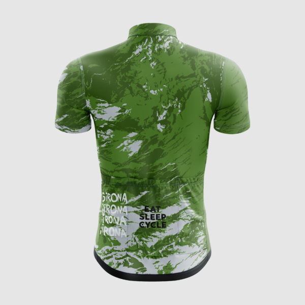 Eat Sleep Cycle Lux Jersey Olot Green 2