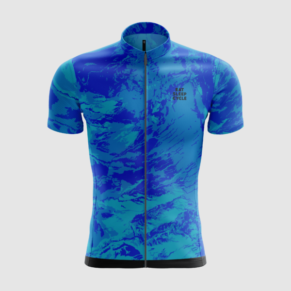 Eat Sleep Cycle Lux Jersey Olot Blue 1 1