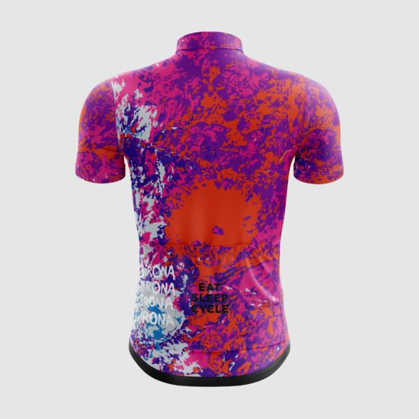 Eat Sleep Cycle Lux Jersey Olot Red 2 1