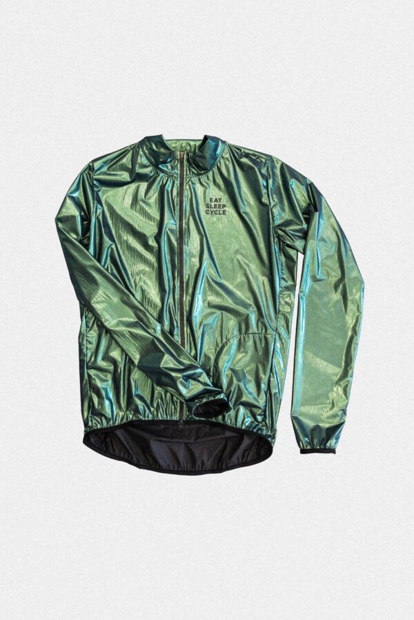 Eat Sleep Cycle Rainy Jacket Green