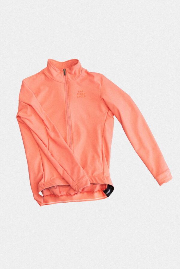Eat Sleep Cycle Winter Jacket Pink 1