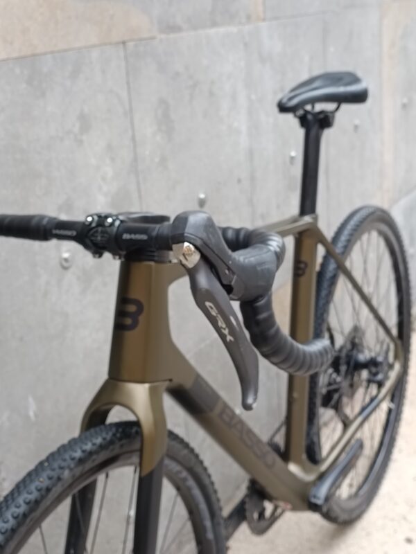 Basso Palta II Shimano GRX 800 1x11 MX25 Gravel Bike Ex Demo Gold Burn M 9 1 scaled