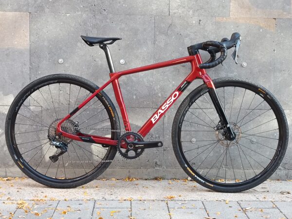 Basso Palta II Shimano GRX 800 1x11 RE38 Gravel Bike Ex Demo Candy Red S 1 12 scaled