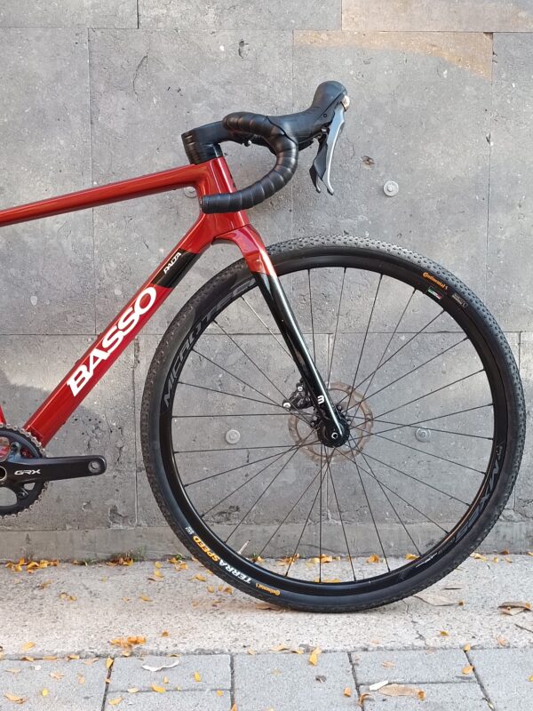 Basso Palta II Shimano GRX 800 1x11 RE38 Gravel Bike Ex Demo Candy Red S 1 3 2 scaled