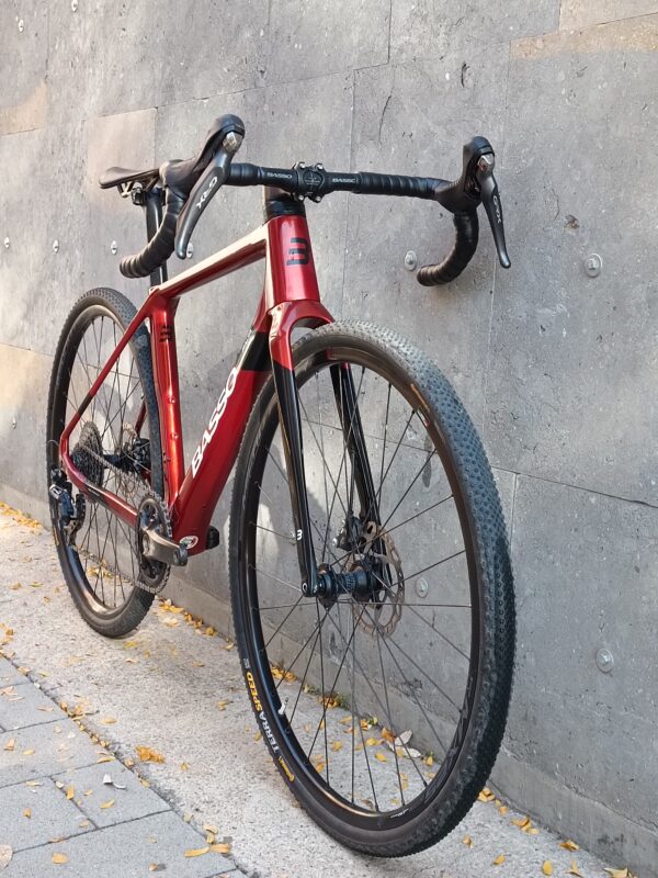 Basso Palta II Shimano GRX 800 1x11 RE38 Gravel Bike Ex Demo Candy Red S 1 6 2 scaled