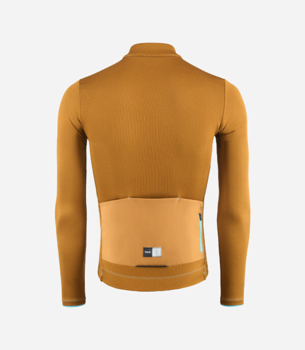PEdALED Element LS Merino Jersey Brown Men 2 scaled