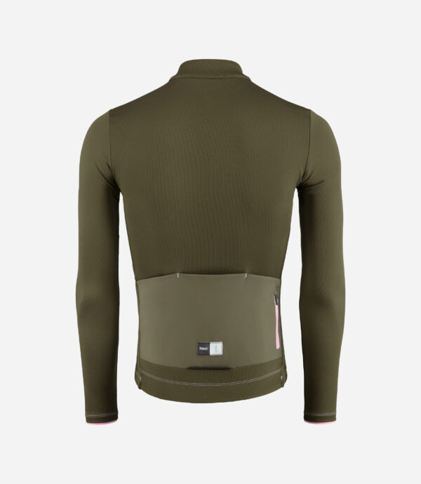 PEdALED Element LS Merino Jersey Green Men 2 scaled
