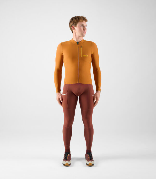 PEdALED Odyssey Longsleeve Jersey Brown 3 scaled