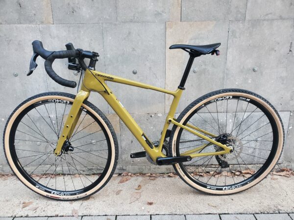 Cannondale 700 U Topstone Carbon Rival AXS Ex Demo Olive Green SM 2 1 scaled
