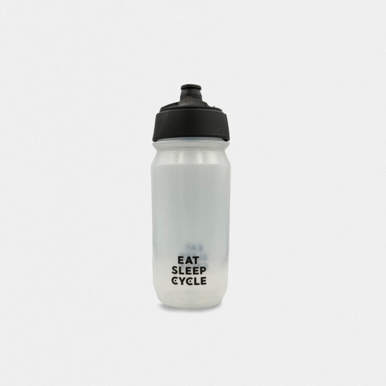 Eat Sleep Cycle Transparente Botella de Agua