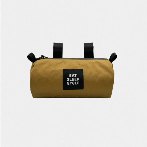 Eat Sleep Cycle Handlebar Bag Brown 1