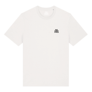 Eat Sleep Cycle Off-White Unisex T-Shirt