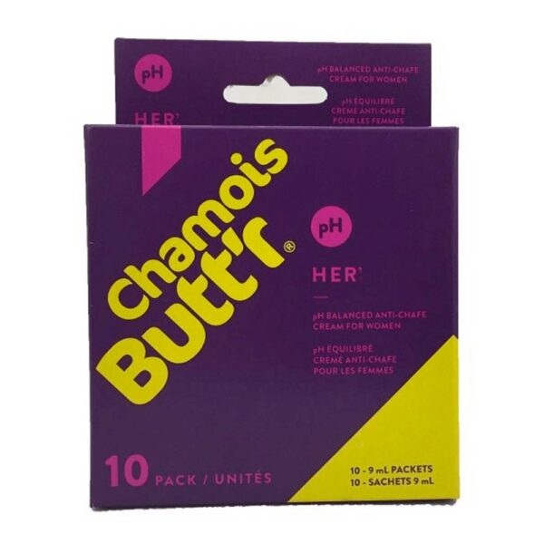 chamois buttr crema her anti chafe 9ml x 10 units