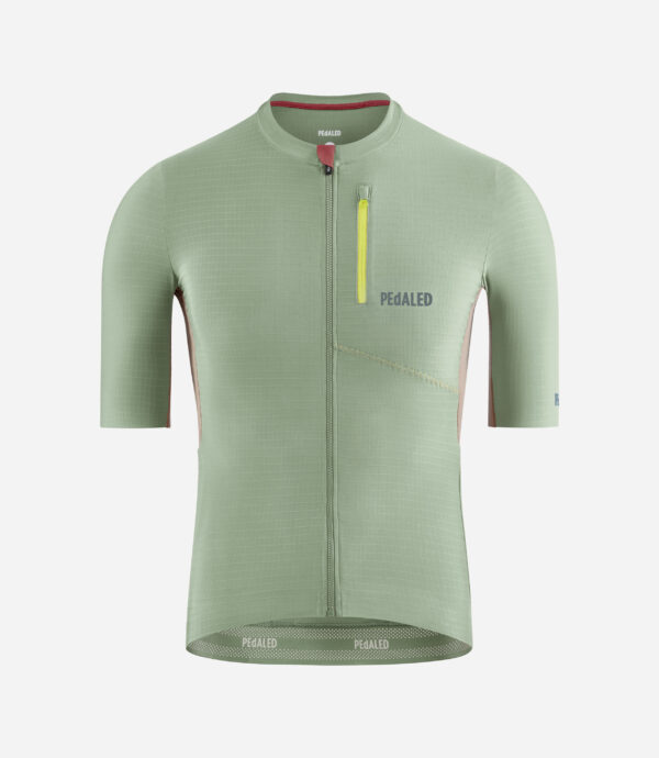 PEdALED Odyssey Jersey olive green 1 3 scaled