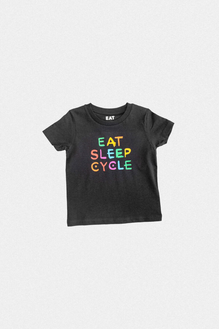 Eat Sleep Cycle Childrens Unisex T-Shirt