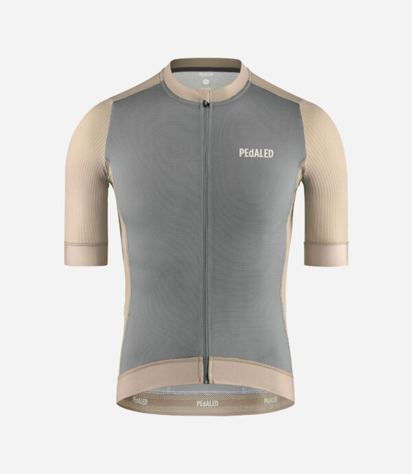men cycling jersey beige element front pedaled 1 scaled