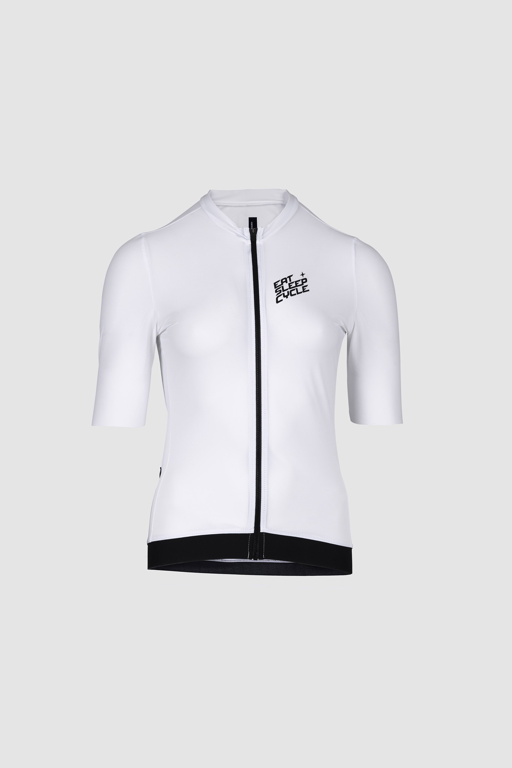 Eat Sleep Cycle Women´s Lite Jersey - Bianco