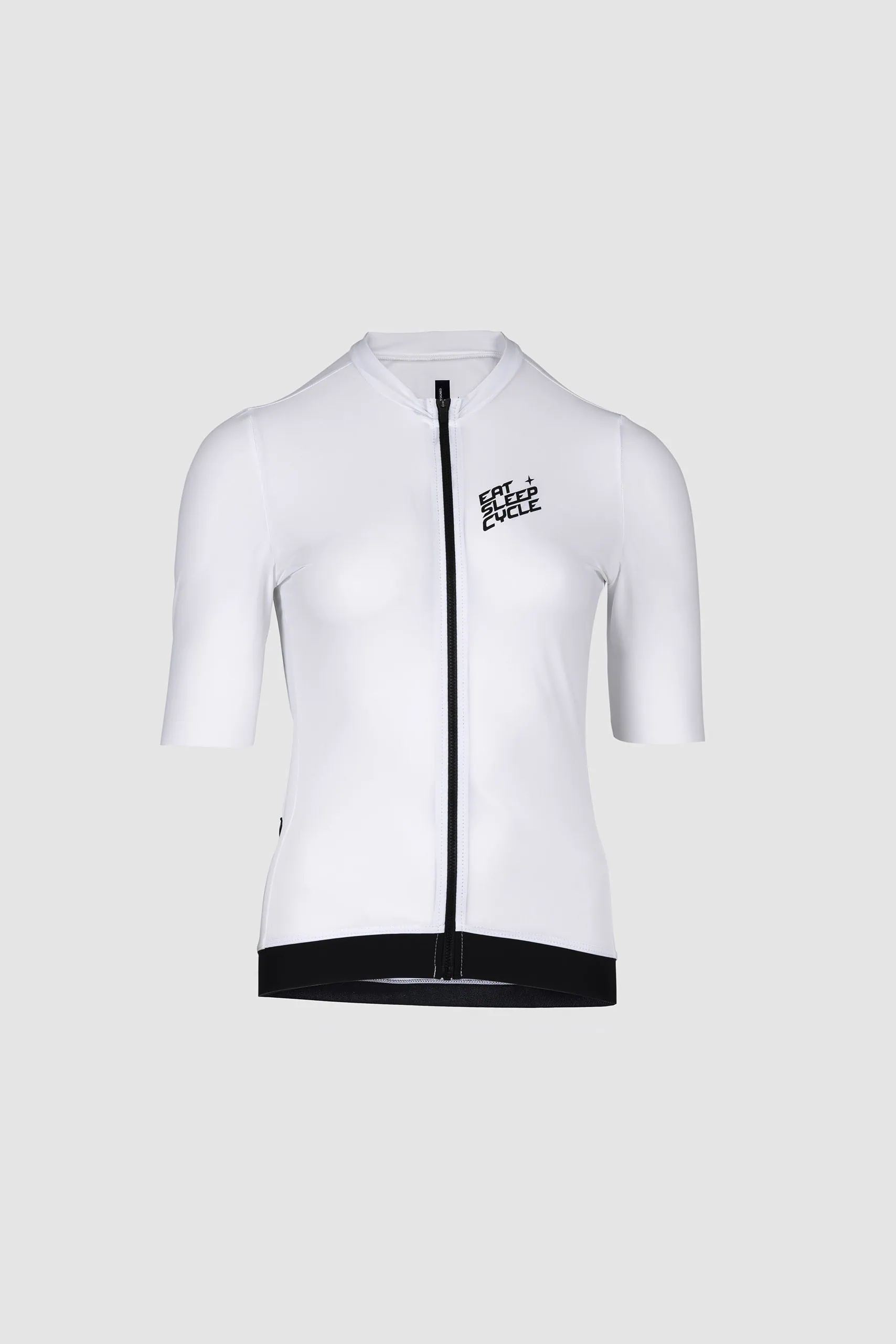 Eat Sleep Cycle Women´s Lite Jersey - Bianco